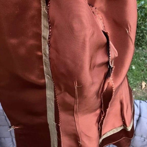 Vintage 1970’s 2 piece set with jacket and mock wrap skirt Fanya San Francisco - Picture 8 of 14